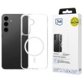 3MK Etui Armor MagCase do Samsung S24 FE MagSafe przezroczyste