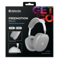 Defender Słuchawki bezprzewodowe nauszne FREEMOTION B645 szare