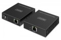 Digitus Przedłużacz (extender) po skrętce kat.6A  USB 3.1 Gen1 do 100m, 3x USB-A, 1x USB-C do 5 Gbps, 1x RJ45 (Gigabit Ethernet) - zestaw (odbiornik/n