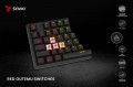 Savio Klawiatura mechaniczna STYX Outemu Red Hot Swap RGB