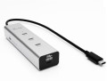i-tec HUB USB-C Charging Metal 5 port with USB-C video 8K + Power Delivery 85W