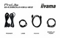 IIYAMA Monitor G-Master 42.5 cala G4380UHSU-B2 4K,VA,2xHDMI,2xDP,0,3ms,144Hz,550cd,    4000:1, USB HUBx4, 2x7W,