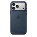 Apple Etui z tkaniny TechWoven z MagSafe do iPhonea 17 Pro Max - niebieskie