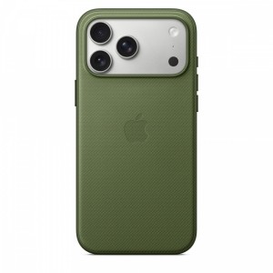 Apple Etui z tkaniny TechWoven z MagSafe do iPhonea 17 Pro Max - zielone