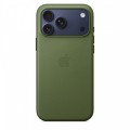Apple Etui z tkaniny TechWoven z MagSafe do iPhonea 17 Pro Max - zielone