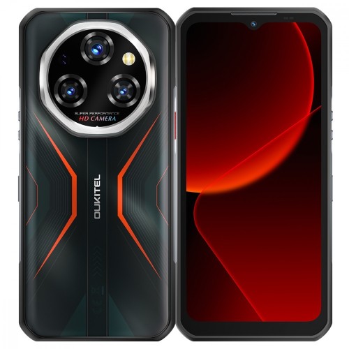 OUKITEL Smartfon WP55 Pro 5G 16/512GB IP69K Pomarańczowy