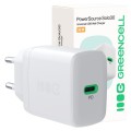 Green Cell Ładowarka sieciowa USB 30W 1x USB-C BIAŁA