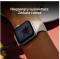 Apple Watch SE 3 GPS+Cellular koperta 40 mm z aluminium w kolorze księżycowej poświaty, pasek sportowy w kolorze księżycowej poświaty - rozmiar S/M