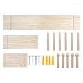 Maclean Drewniana tablica organizer MC-131 WD