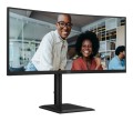 AOC Monitor CU34E4CV 34 cale 120Hz Curved VA HDMIx2 DP RJ45 HAS Głośniki