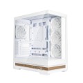 Zalman Obudowa P40 NAMU ATX Midi Tower ARGB biała
