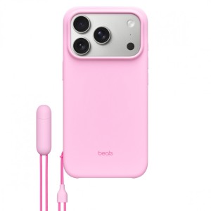 Apple Etui z podpórką Beats Kickstand zgodne z MagSafe i panelem Sterowanie aparatem do iPhonea 17 Pro - opalowy różowy