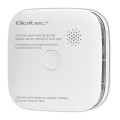 Qoltec Czujnik dymu z baterią | Tuya | Wi-Fi | alarm 85dB | LED