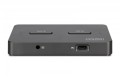 Digitus Stacja dokująca USB-C 3.2 Gen2 dla dysków SSD M.2 Duo NVMe oraz SATA (max. 2x 4 TB) z czytnikiem kart SD-Express 7.1 (max. 2 TB), czarna