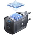 USAMS Ładowarka sieciowa T66 45W GaN CC290 USB-A + USB-C Fast charge