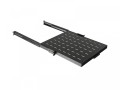 Lanberg Półka wysuwana do szaf rack 19 cali 500mm czarna