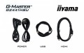 IIYAMA Monitor 23,8 cala G2441HSU-B1 IPS,FHD,144Hz,1ms,2xUSB,350cd,HDMI,DP