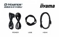 IIYAMA Monitor 23,8 cala GB2441HSU-B1 IPS,FHD,144Hz,1ms,2xUSB,350cd,HDMI,DP,HAS (150) PIVOT