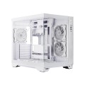 Chieftec Obudowa VISIO GM-30W-T G-OP 6xwentylator ARGB biała
