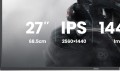 IIYAMA Monitor 27 cali GB2741QSU-B1 IPS,QHD,144Hz,1ms,2xUSB,                Adaptive G-SYNC,HDMI,DP,350cd, HAS (150) PIVOT