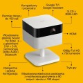 Epson Projektor mini laser EF-71 biały z podstawą FHD/700L/5m:1