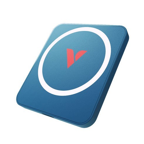 Verbatim Dysk zewnętrzny SnapBack Magnetic SSD Blue MagSave 1TB Apple ProRes 4K 60kl/s