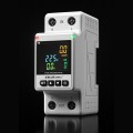 Qoltec Jednofazowy elektroniczny licznik | miernik zużycia energii | DIN35 | zdalne sterowanie | historia pomiaru | WiFi | TUYA | Smart life