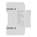 Qoltec Elektroniczny programator czasowy TIMER na szynę DIN z wbudowanš bateriš | harmonogram 7 dni | 16 programów