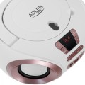 Adler Radio Boombox CD MP3 AD1181 biało-miedziany