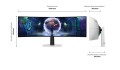 Samsung Monitor Gamingowy Odyssey  49 cali G93SD  LS49DG934SUXEN