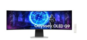 Samsung Monitor 49 cali Odyssey G9 G95SD OLED 5120x1440 DQHD 32:9 1xHDMI 1xmicroHDMI 1xDP 1xUSB-C 2xUSB 0,03ms 240Hz zakrzywiony głośniki SMART 2Yd2d