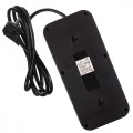 Maclean Listwa zasilająca MCE389 B 6 gniazd 4xUSB-A, 1xUSB-C 110-240V AC 50/60Hz, 2.1A max 2500W, czarna