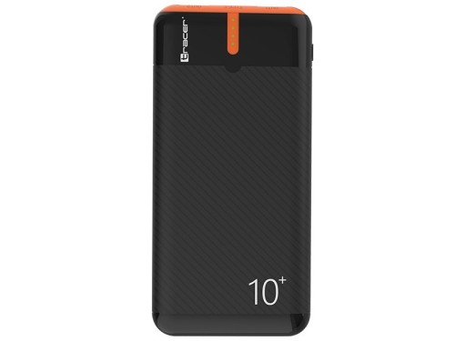 Tracer PowerBank EnerGo 10000mAh czarno-pomarańczowy