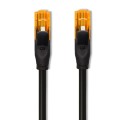 Qoltec Kabel patchcord UTP | kat.6 | 2 x RJ-45 | High speed 1Gb/s |     Pozłacane styki | 25m | Czarny