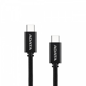 Adata Kabel USB-C do USB-C 2.0/100W 100cm czarny