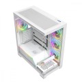 MODECOM Obudowa PC VOLCANO STELLAR PLUS ARGB MIDI 8F Biała