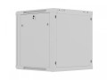 Lanberg Szafa instalacyjna rack wisząca 12U 600x600 szara drzwi perforowane (flat pack)