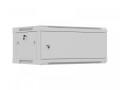 Lanberg Szafa instalacyjna rack wisząca 19 cali 4U 600x450 szara drzwi metalowe (flat pack)