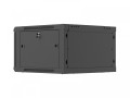 Lanberg Szafa instalacyjna rack wisząca 19 cali 6U 600x600 czarna drzwi perforowane (flat pack)