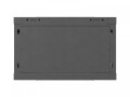 Lanberg Szafa instalacyjna rack wisząca 19 cali 6U 600x600 czarna drzwi perforowane (flat pack)
