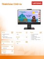 Lenovo Monitor ThinkVision T24D-4v 24 cale 64B7UAT1EU