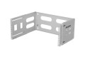 Lanberg Uchwyt ścienny rack 19" 4U 497x400/240 szary