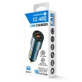 everActive Ładowarka samochodowa CC-40Q QC3.0 60W 1X USB 2X USB-C PD czarna
