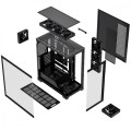 MODECOM Obudowa PC VOLCANO STELLAR PLUS ARGB MIDI 8F Czarna