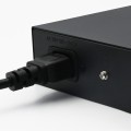 Qoltec Przełącznik sieciowy SWITCH FAST Ethernet PoE | 16x RJ45 10/100  Mb/s | 2x RJ45 Uplink 1000 Mb/s | 1x SFP 1000Mb/s