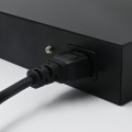 Qoltec Przełącznik sieciowy SWITCH FAST Ethernet PoE | 8x RJ45 |  2x RJ45 Uplink | 120W | 10/100 Mb/s