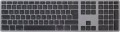 Matias Klawiatura bezprzewodowa - Mac dongle USB-C Silver