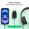 Green Cell Ładowarka sieciowa 30W 1xUSB-C 1xUSB-A czarna