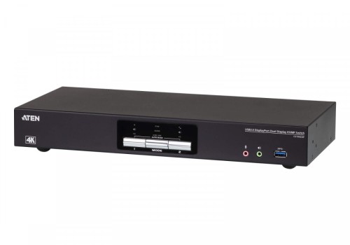 ATEN Przełącznik 2-portowy KVMP USB 3.0 DisplayPort 4K Dual Display