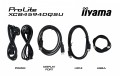 IIYAMA Monitor ProLite 44.5 cala XCB4594DQSU-B1 ,VA,DQHD,2xDP,2xHDMI,1500R,32:9,      450 cd/m2,  3000:1, USB HUB x4 (2x Type-A, 2x Type-C), 2 x 3W